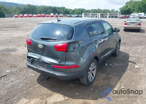 2015 Kia Sportage Lx from USA, damaged, VIN KNDPBCAC9F7682217